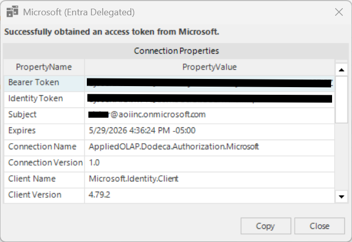 Test Connection